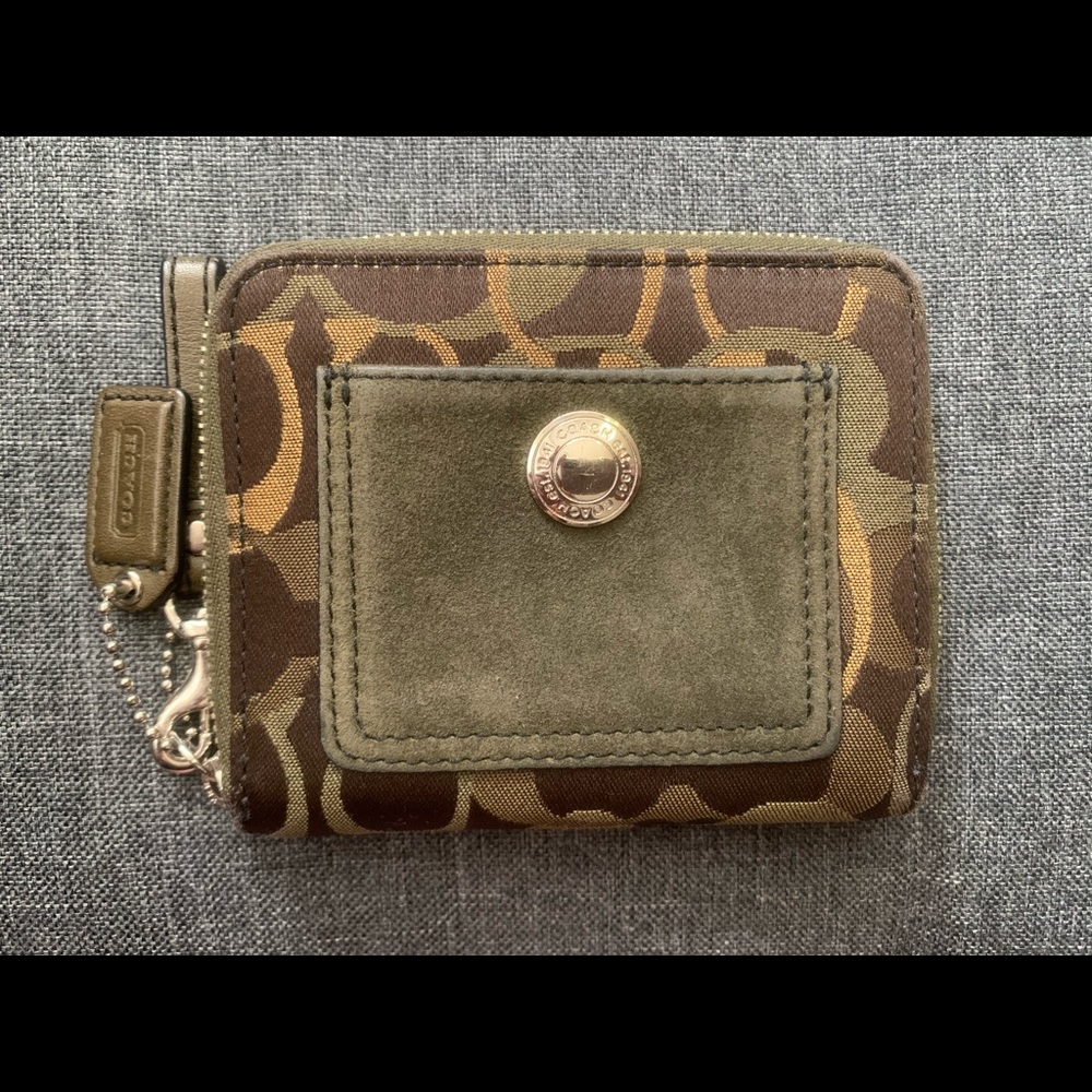 Coach Small Zip Around Wallet